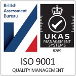 ISO 9001 certifciation badge
