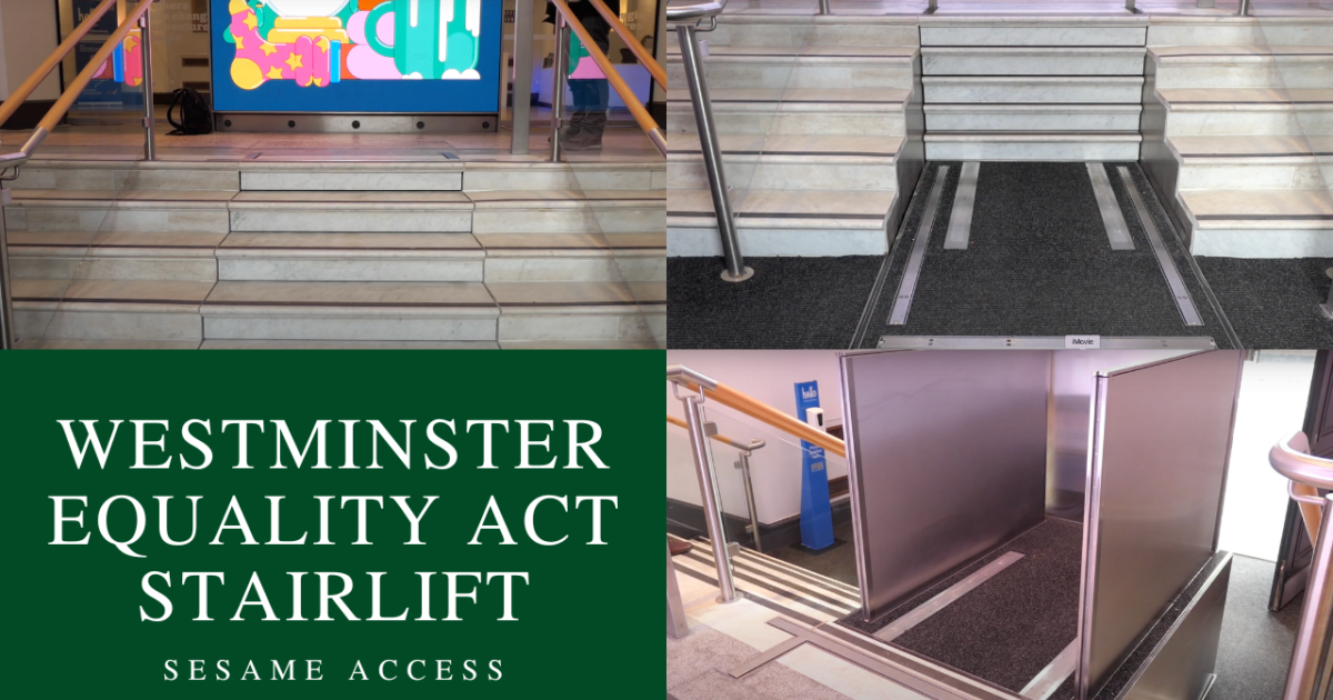 Westminster Equality Act Stairlift In Scotland